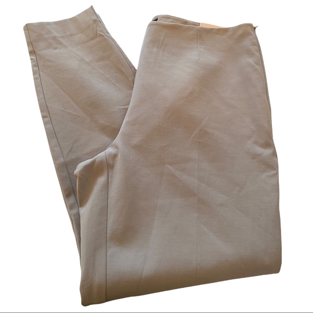 WHBM High Waisted The Skinny Ankle Pant Gray